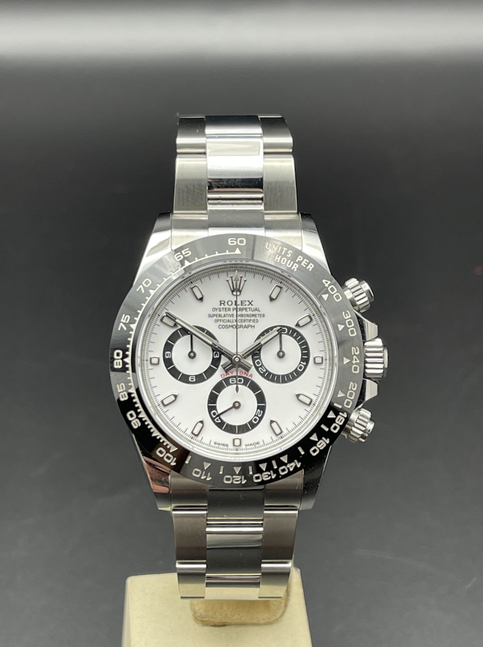 Rolex Daytona ceramic white