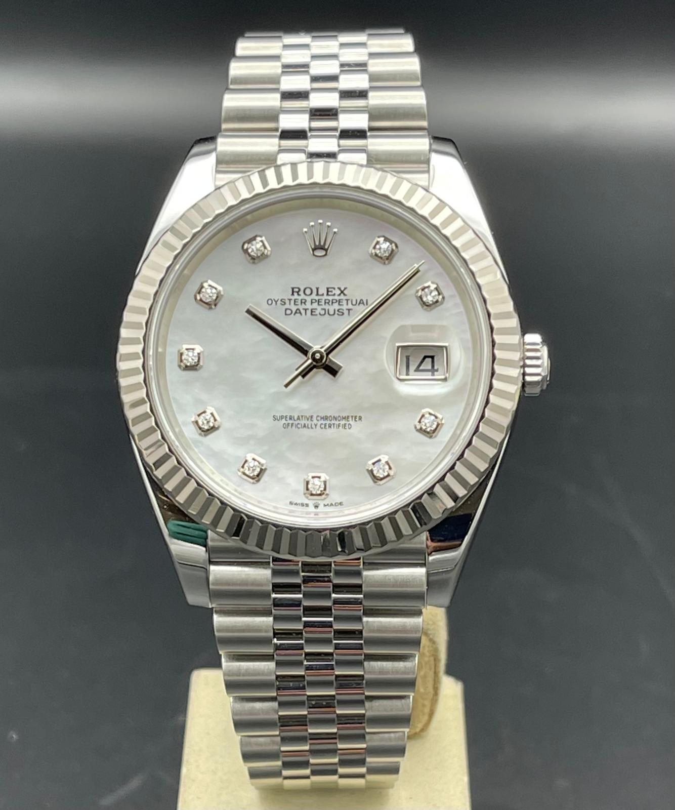 Rolex datejust brillanti discount