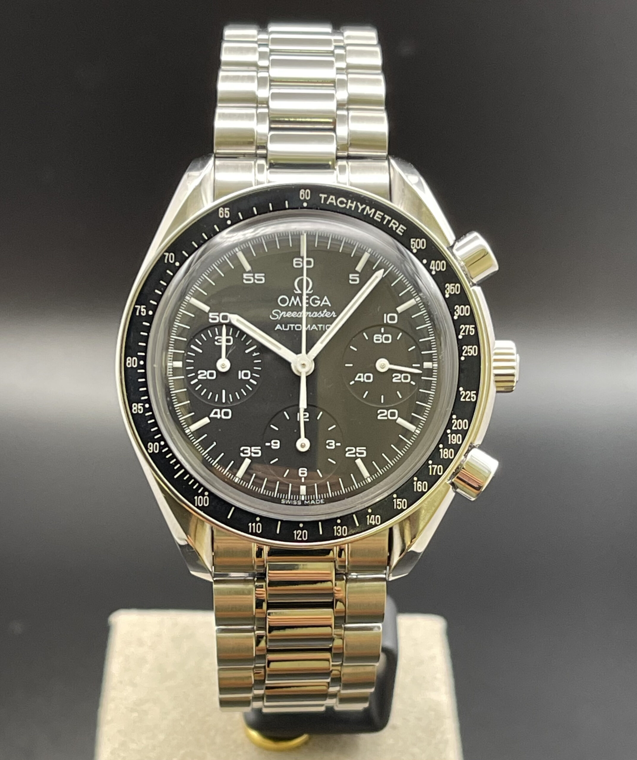 Omega Speedmaster reduced Compravendita di orologi di grandi marche nuovi ed usati LTW Trade SA Lugano Top Orologi Lugano Top Watches Lugano Top Uhren Lugano Top Montres