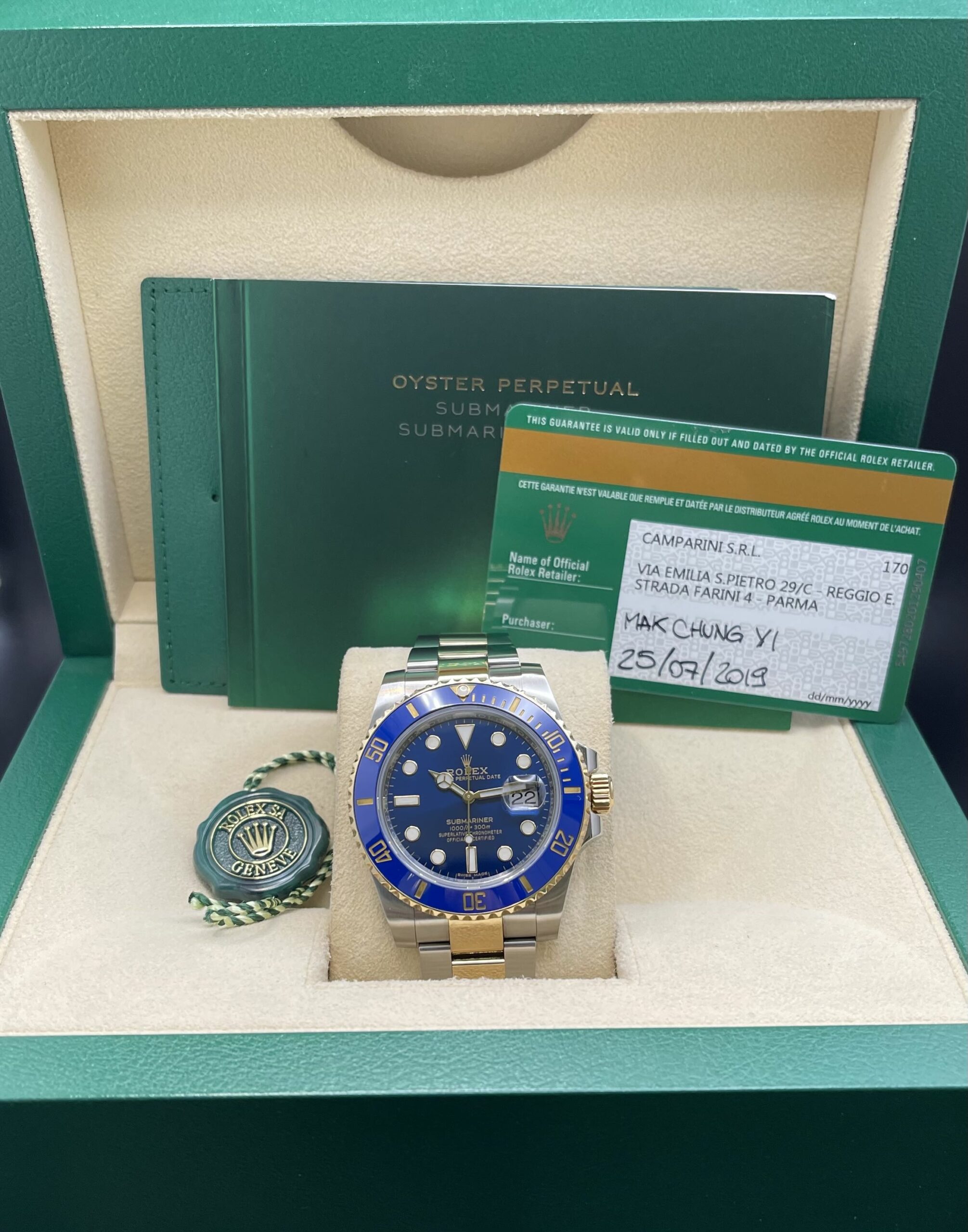 Camparini rolex deals